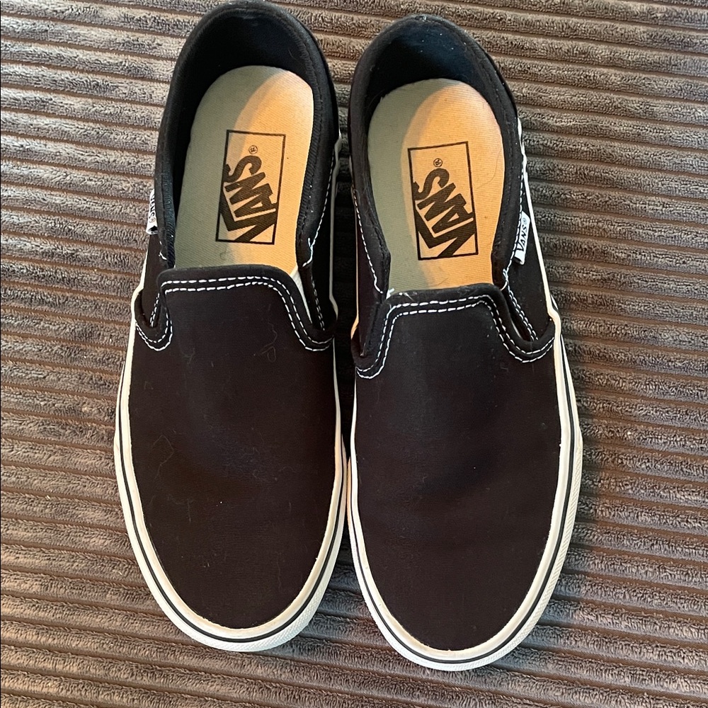Vans Classic Black Slip-On Shoes
